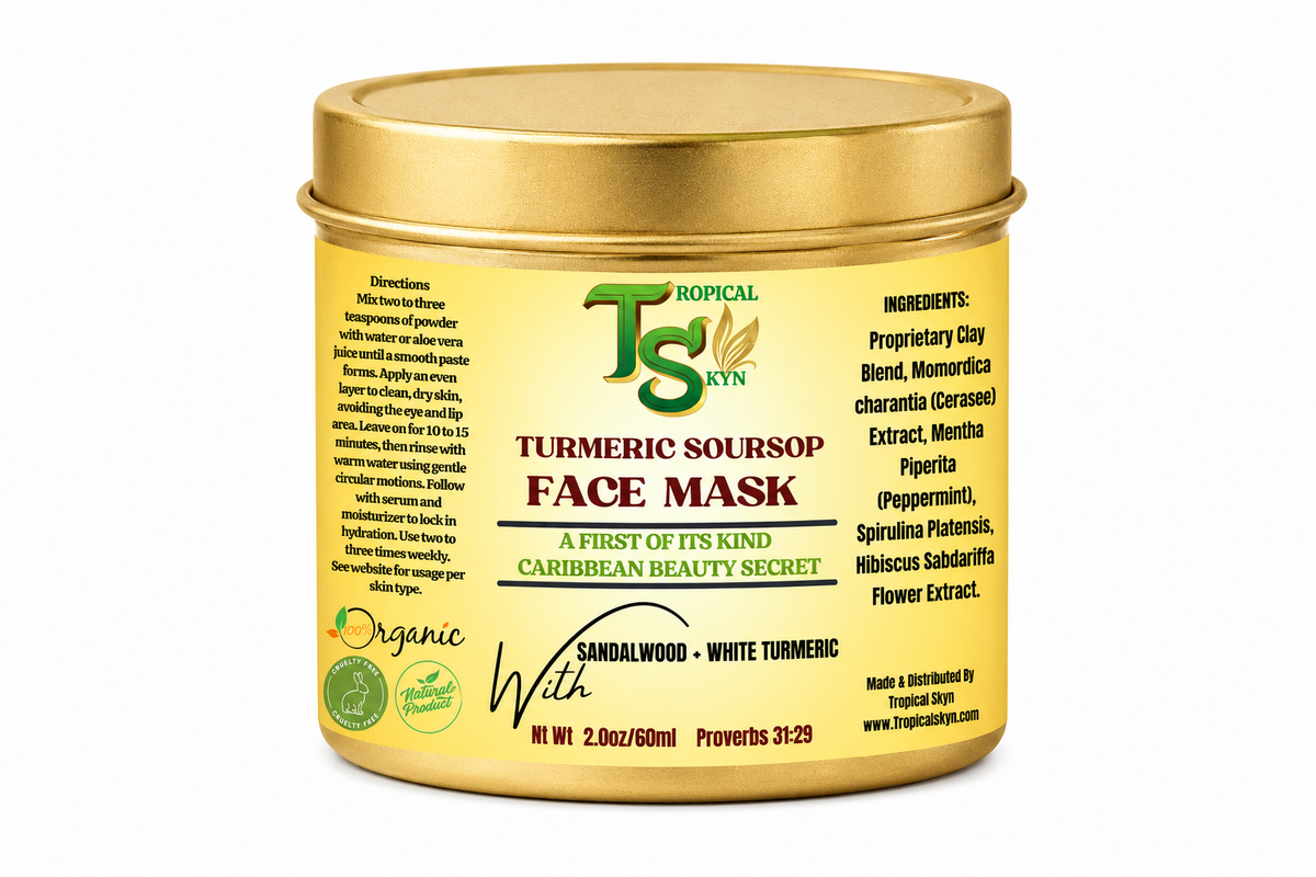 Turmeric Soursop Brightening Mask